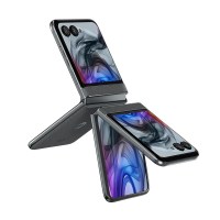 [政府补贴15%]摩托罗拉moto razr 50折叠手机3.6英寸大外屏5000万像素拍照(12GB+512GB 月绒黑)