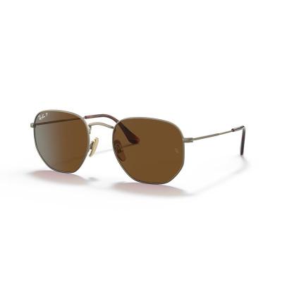 RayBan男士钛合金太阳镜轻便舒适防过敏复古经典风格