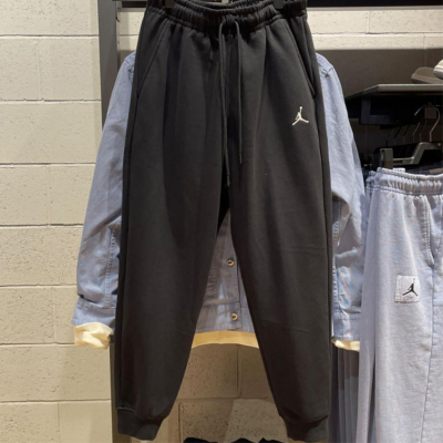 NIKE/耐克长裤JORDAN运动休闲舒适透气针织男裤FQ7762-010 C