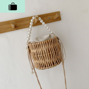 夏季小包包女包2020新款潮百搭链条时尚编包个性单肩洋气手提包NEW LAKE 卡其女士单肩包 卡其