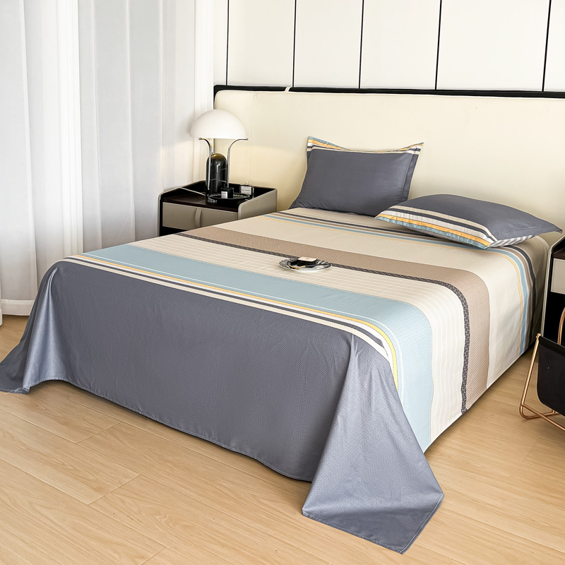 缎暮 100%优质全棉亲肤舒适宿舍单人床单 多款可选 160*230CM 套
