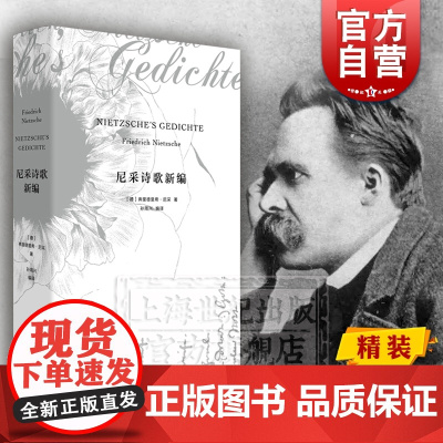 尼采诗歌新编 尼采 诗集 孙周兴编译 外国诗歌 另著/权力意志/悲剧的诞生/查拉图斯特拉如是说 外国文学 上海人民出版社
