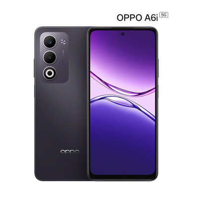 OPPO A6i 8GB+256GB 午夜黑 金刚石架构 6000mAh大电池 天玑6300 45W快充 5G手机