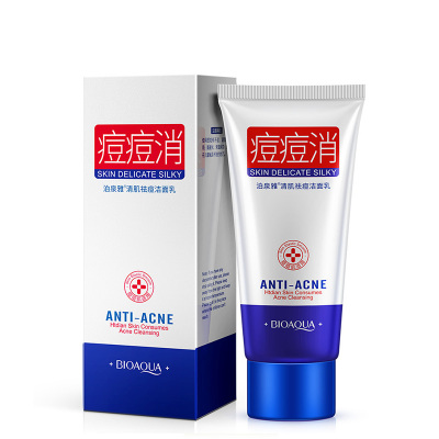 泊泉雅清爽去痘洁面乳100g温和祛痘深层洁净滋养保湿控油洗面奶