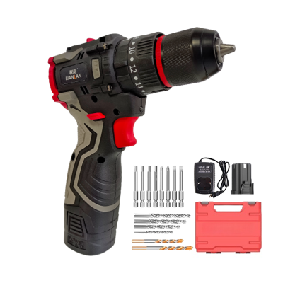 联岚锂电冲击手电钻电动起子LF-16.8V一电一充套
