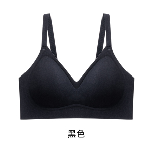 猫人特调粉底液内衣女士无痕隐形肤色收副乳提拉无钢圈文胸罩大码
