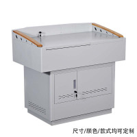 广亿隆钢制办公桌发言台多媒体讲台