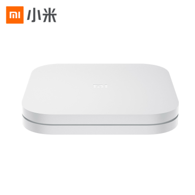 小米盒子4智能网络机顶盒电视盒子网络电视H.265硬解安卓网络盒子高清网络播放器HDR人工智能语音白色