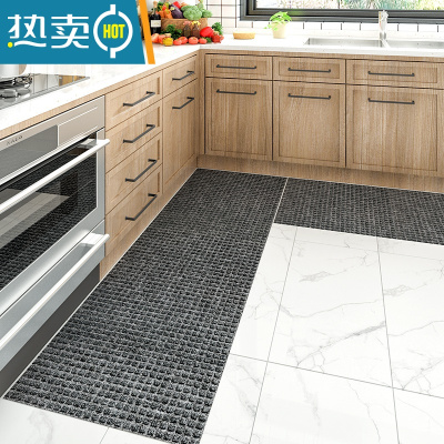 敬平厨房地垫家用吸水防滑垫长条防水防油可擦洗免洗耐脏脚垫地毯定制