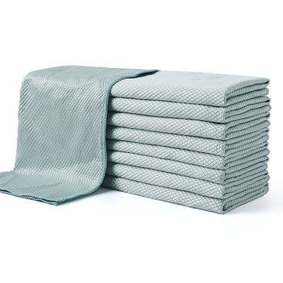 洁能尚 JNS0432 30*40cm 5块/包 鱼磷 抹布(计价单位:包)蓝色