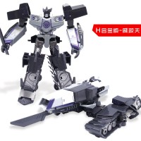 变形汽车机器人经典版金刚动画大蜂擎天6柱战士男孩9玩具九件套 威政天