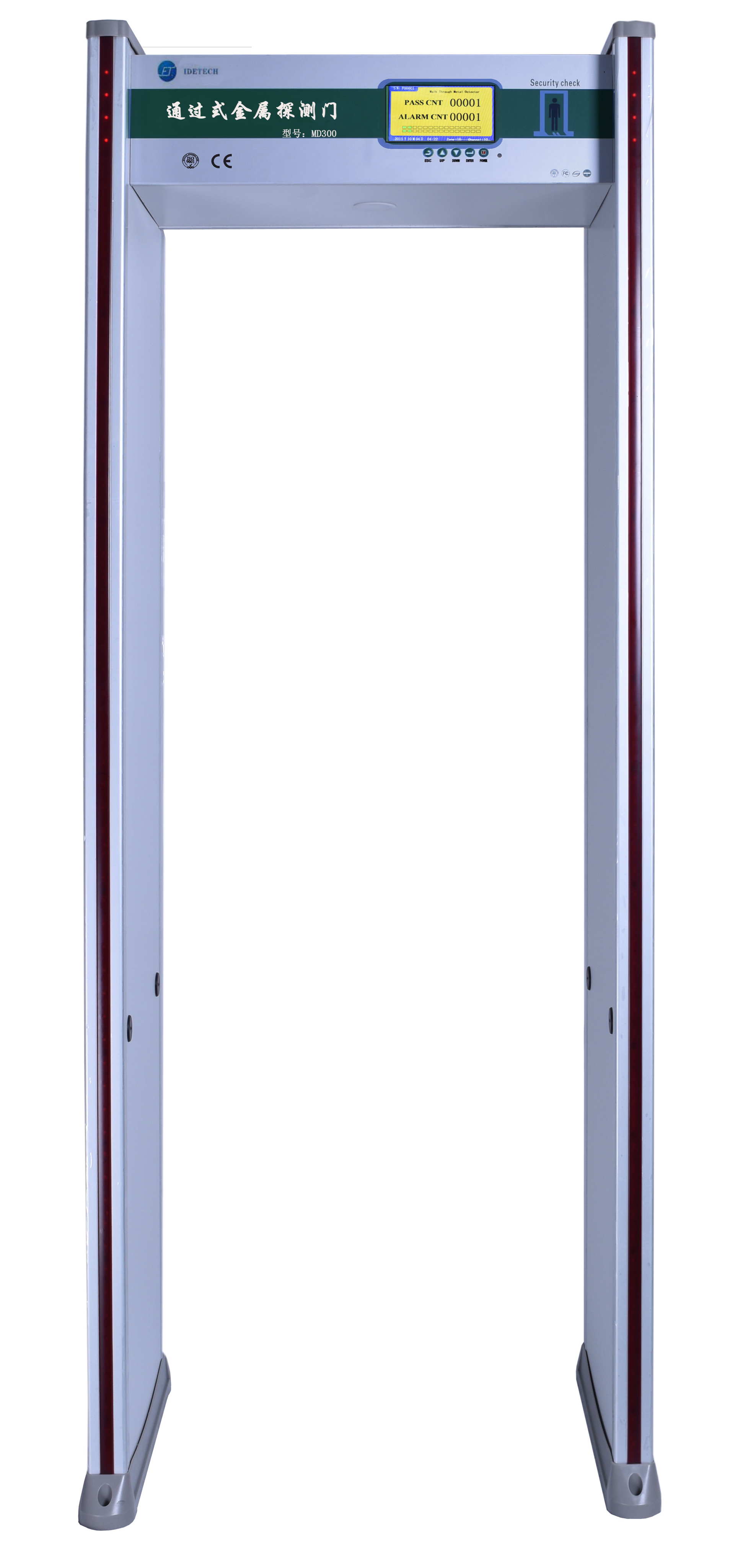 IDETECH+金属探测门+MD300
