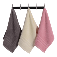 冬祥素色纯棉断档亲肤纯棉洁面毛巾34*78cm一条