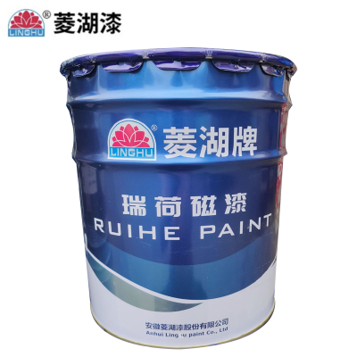 菱湖漆 15KG 瑞荷磁漆 中黄 桶