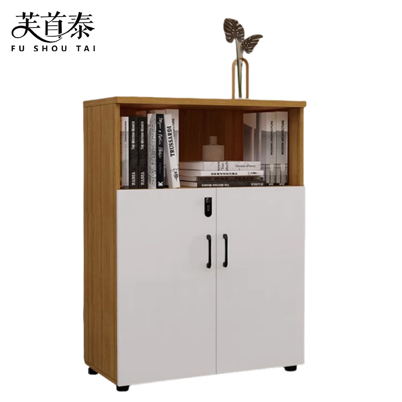 芙首泰矮柜文件柜二门柜80*40*109cm台