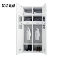 汉诺鑫威员工储物柜文件柜存放柜子更衣柜两门内务柜