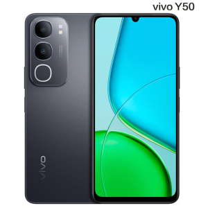 vivo Y50 钻黑 6GB+128GB 天玑6300 高清影像 6000mAh电池 44W充电 5G手机