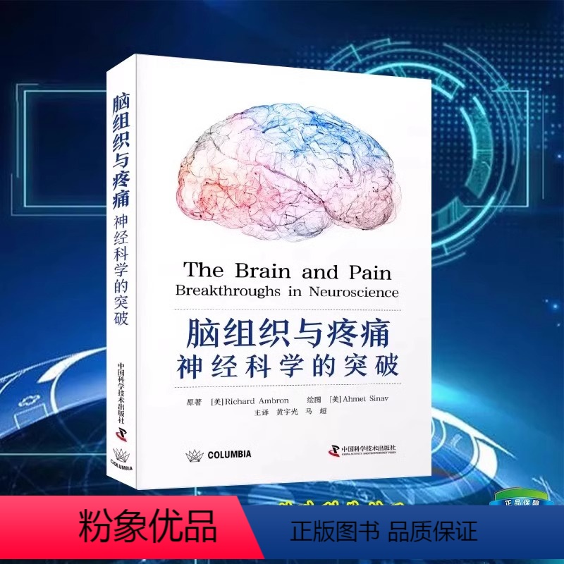 [正版]DF央视网脑组织与疼痛 神经科学的突破 深度剖析疼痛通路与大脑回路的关系 周围神经和皮节 脑的解剖 中国科学技