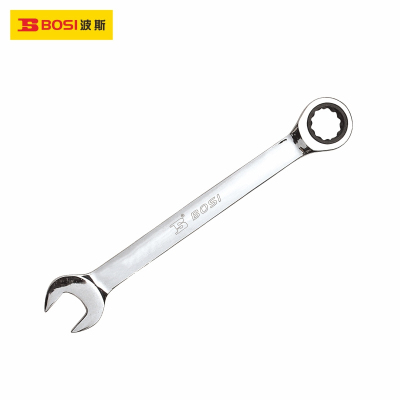 波斯(BOSI)精品棘轮两用扳手(10mm)把
