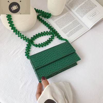 网红小包包女2020新款潮韩版百搭质感斜挎包链条单肩包时尚小方包艾狄伊娃手提包