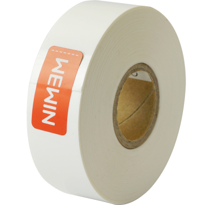 伟文(wewin) STR22-15/H 标签胶贴 22mm*15m 15米/卷 (计价单位:卷) 白色