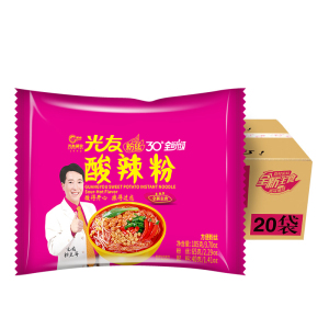 光友 酸辣粉丝 酸辣味 105g*20袋 整箱装(新老包装随机发货)