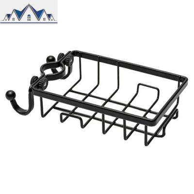 免打孔不锈钢水龙头置物架 厨房多功能海绵挂架抹布沥水架 三维工匠