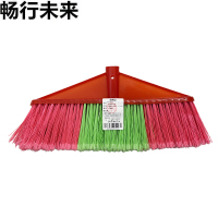 畅行未来 木杆塑料扫把 加厚直五排硬毛(扫把头) 把