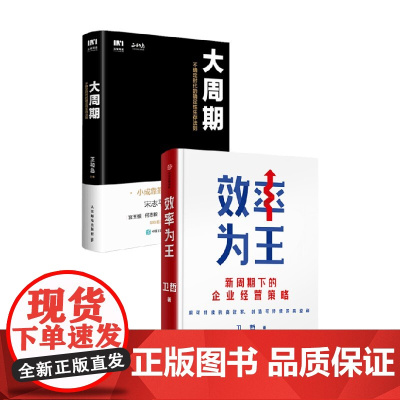 效率为王+大周期 不确定时代的确定性生存法则 卫哲 等 著 管理