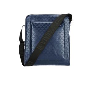 Emporio Armani2025新款男包商务单肩包开合复古多隔层实用斜挎包男士邮差包