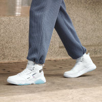 361°男鞋运动鞋新款休闲鞋小白鞋百搭白色高帮板鞋男