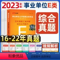 [正版]综合应用能力E类历年真题试卷中公事业单位e类考试用书事业编2024考试真题卷题库湖北陕西安徽广西内蒙古青海宁夏