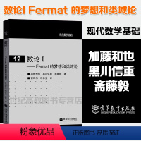 [正版]数论I Fermat 的梦想和类域论 加藤和也 黑川信重 斋藤毅 胥鸣伟 印林生 高等教育出版社现代数学基础1