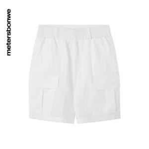 [1件5折价:59.5]美特斯邦威女工装梭织短裤
