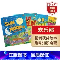 [正版]欢乐郡4册套装 英文原版 Happy County 4 Book Pack 你好世界 太阳和月亮 汽车路标和豪
