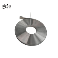 斯赞 304不锈钢盘带加厚捆扎带扣子 6.4*0.4mm(50米/卷)