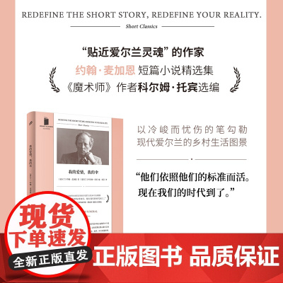 我的爱情,我的伞(《魔术师》作者科尔姆·托宾选编,“贴近爱尔兰灵魂”的 约翰·麦加恩 人民文学出版社 正版书籍