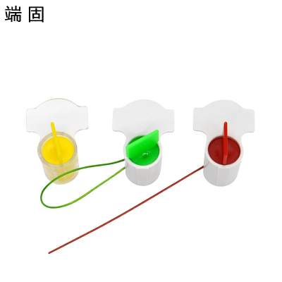 端固旋钮式塑料铅封线长 30CM100个/包