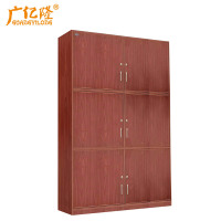 广亿隆木质衣柜简易衣橱六门衣柜定制