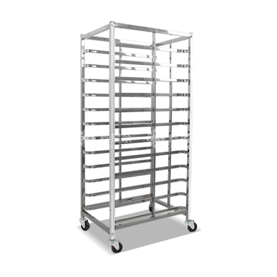 鑫星奈 不锈钢烤盘架多层托盘车 12层方管款