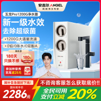 安吉尔净水器家用直饮厨房自来水过滤饮水机玉龙Pro1200G