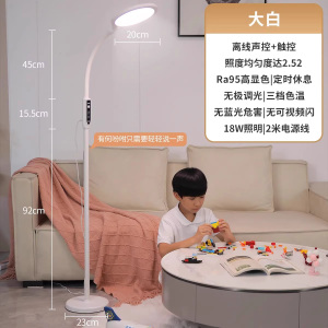 雷士照明多功能落地灯护眼台灯卧室钢琴灯阅读台灯