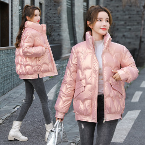 羽绒棉衣女冬装新款女式韩版面包服立领棉袄小香风外套女棉服