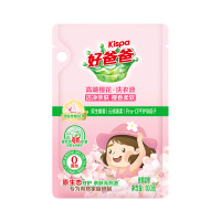立白好爸爸洗衣精华柔顺衣物去黄去渍樱花洗衣液100g*1袋