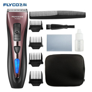 飞科FLYCO理发器FC5902成人充电式不锈钢刀头水洗30-60分钟持久续航