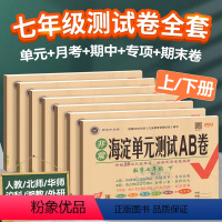 [湘教版]数学 七年级下 [正版]2024七年级上册试卷测试卷全套非常海淀单元测试ab卷八九年级下册数学英语政治历史语文