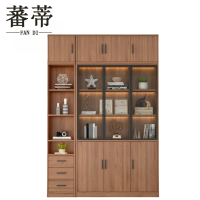 蕃蒂资料柜1.6米含顶柜套