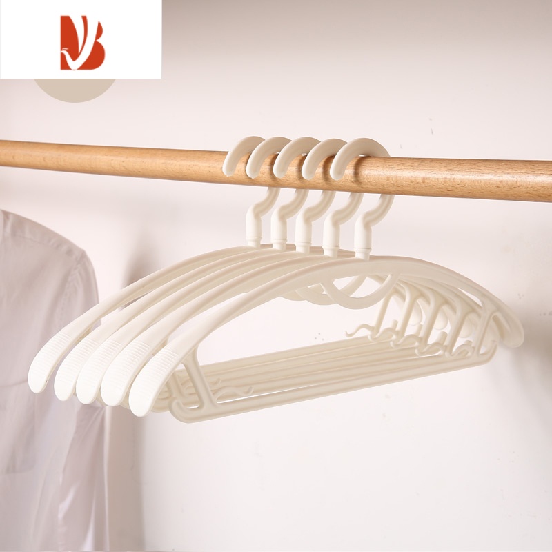 三维工匠衣架家用挂衣晒衣架子无肩痕衣挂衣服撑子家用加粗加厚防滑防肩角