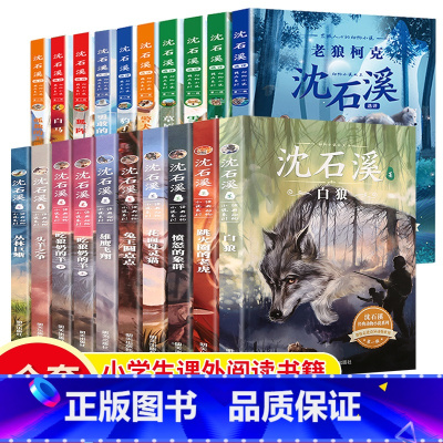 沈石溪动物小说系列(全套20册) [正版]沈石溪动物小说全集全套10册 动物小说大王的书系列精品珍藏版 小学生课外阅读书