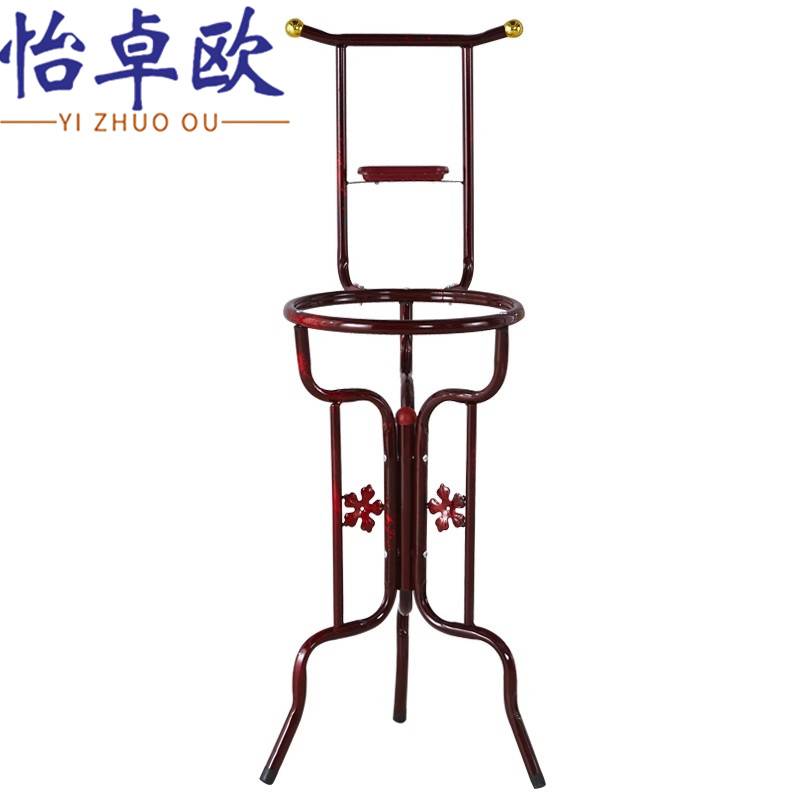 怡卓欧洗脸盆架置物架 红色个